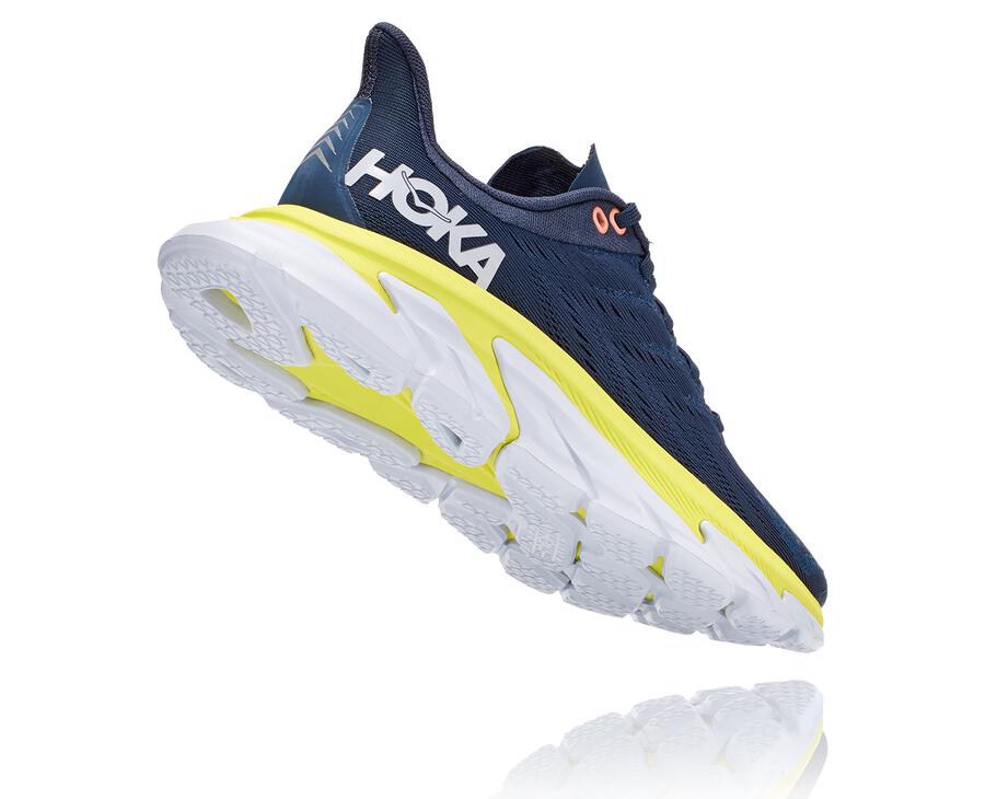 Hoka One One Koşu Ayakkabısı Kadın Lacivert - Clifton Edge - UM4709516